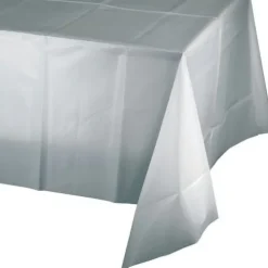 Rectangular Table Cover Silver