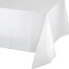 Rectangular Table Cover White