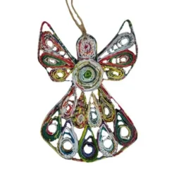Recycled Angel Ornament