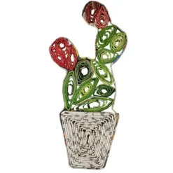 Recycled Cactus Ornament