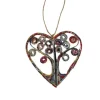 Recycled Heart Tree of Life Ornament
