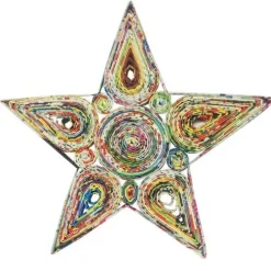 Recycled Star Ornament