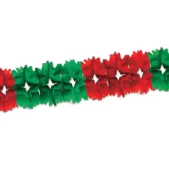 Red and Green Pageant Garland