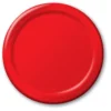 Red Dinner Plates
