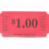 Red Dollar Ticket Roll