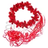 Red Flower Crown