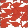 Red Grad Caps Confetti