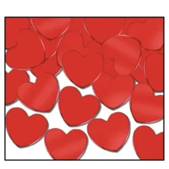 Red Hearts Confetti