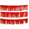 Red Metallic Fringe