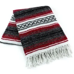Red Mexican Blanket