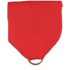 Red Ribbon Drape