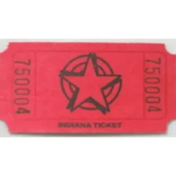 Red Star Ticket Roll