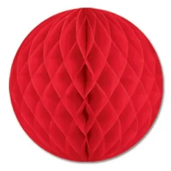 12" Red Tissue Ball