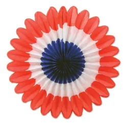 Red, White and Blue Mini Tissue Fans