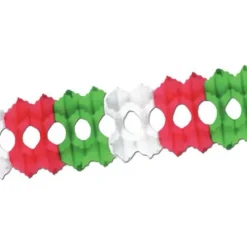 Red, White and Green Arcade Garland