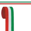 Red, White, and Green Crepe Streamer