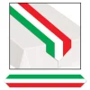 Red White and Green Table Runner