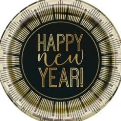 Roaring New Year's 7" Plates