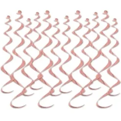 Rose Gold Whirls