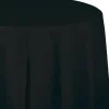Round Table Cover Black