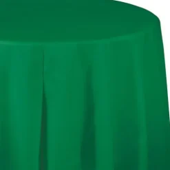 Round Table Cover Green