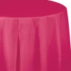Round Table Cover Hot Pink