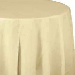 Round Table Cover Ivory