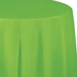 Round Table Cover Lime Green