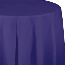 Round Table Cover Purple