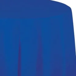 Round Table Cover Royal Blue