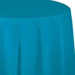 Round Table Cover Turquoise