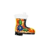 Santa Boot Tin Ornament