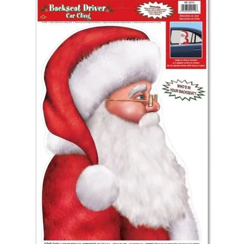 Santa Car Cling