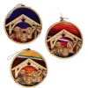 Sarape Nativity Ornament