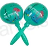 Seafoam Green Maracas