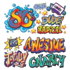80s Graffiti Props