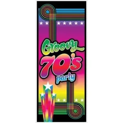 70's Groovy Door Cover