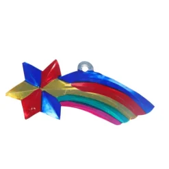 Shooting Star Tin Ornament