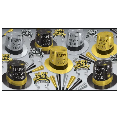 Silver and Gold Party Kit for 50