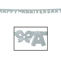 Silver Anniversary Streamer