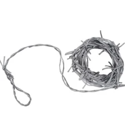 Silver Barbed Wire Garland