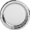 7" Silver Foil Plates