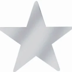 12" Silver Foil Star
