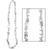 Silver Happy New Year Bead Necklace