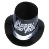 Silver Happy New Year Top Hat