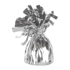 Silver Metallic Balloon Weight