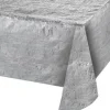 Silver Metallic Table Cover