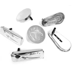 Silver Metal Noisemaker