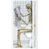 Skeleton Restroom Door Cover