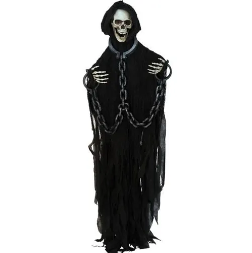 Skeleton with Chains Prop
